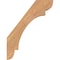 Ekena Millwork 3 1/2"W x 14"D x 18"H Olympic Smooth Knee Brace, Western Red Cedar BRC04X14X18OLY00SWR - alternate 3